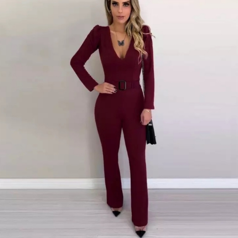 Dark red Jumpsuit